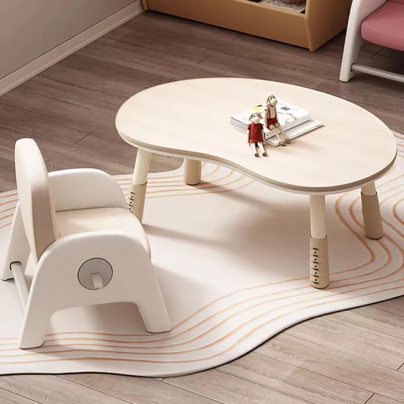 Kids Furniture Small Desk Height Adjustable Elementary Room Desks Girl Children Table Study School Tables Table Enfant Children