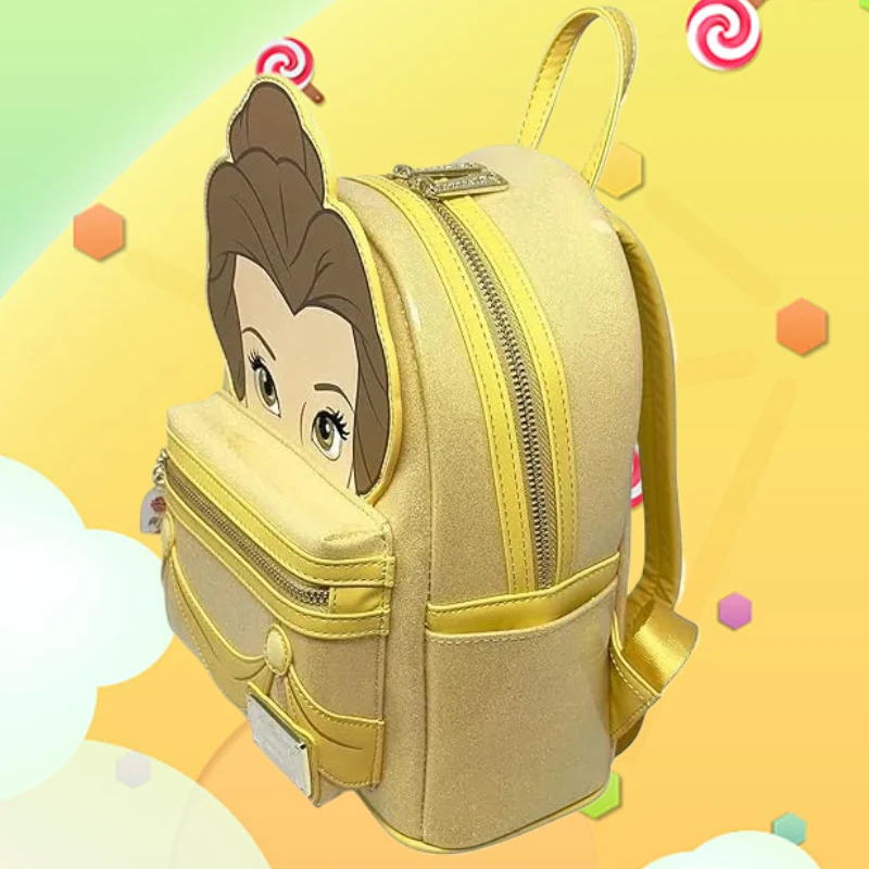 

Beauty and The Beast Belle Cosplay Womens Double Strap Shoulder Bag Purse