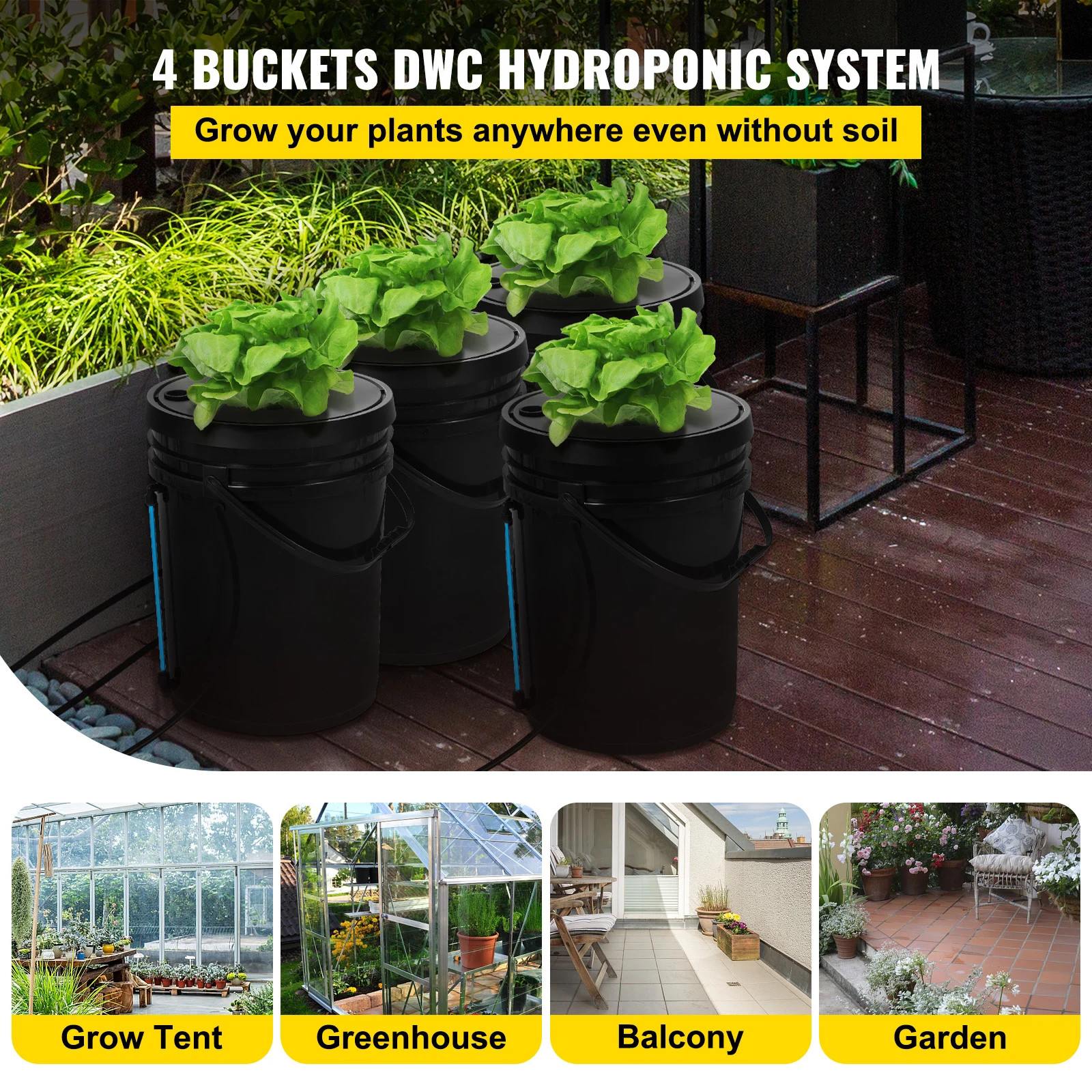 DWC Hidroponik Sistem, 5 Galon - Hydroponic Kit incelemesi ve fiyatı
