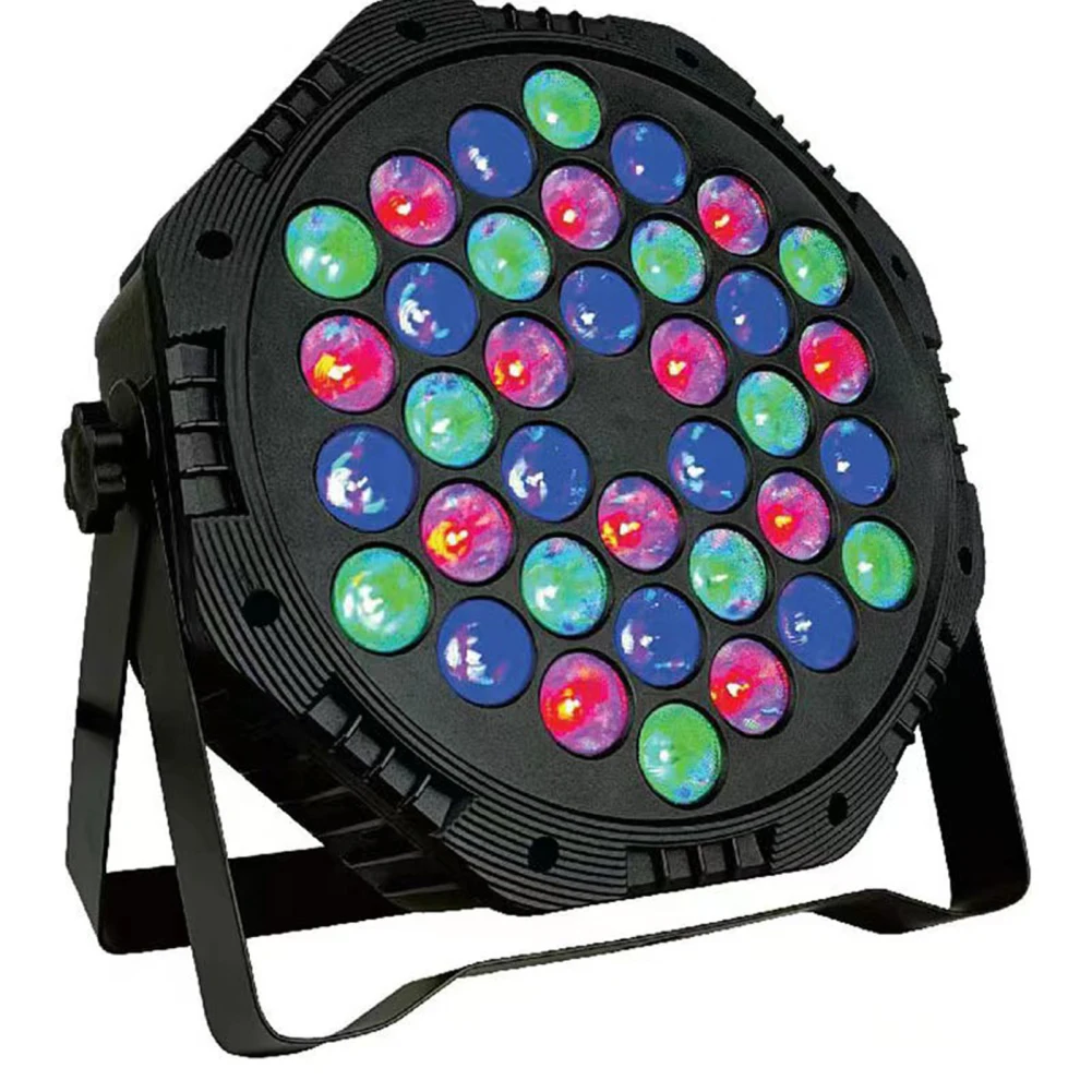 18W Professional Disco Light DMX512 Voice Control RGB LED Ktv Bar Party DJ Decorative Stage Light Effect Projector Par Lamp