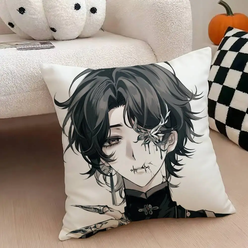 Game I-Identity V M-Matthias Chernin Pillow Case Pattern Printed Pillowcase For Living Room Sofa Cushion Cover