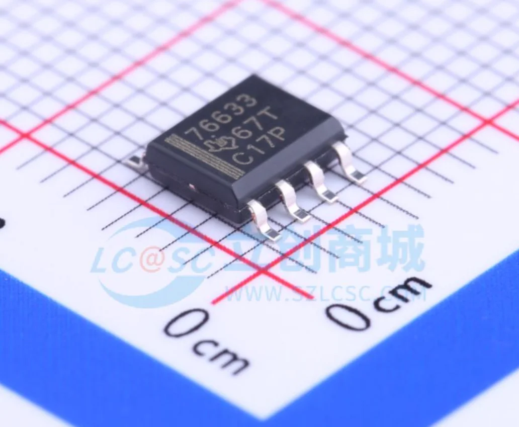 12PCS  TPS76633DR Encapsulation: SOIC-8 100% original imported authentic products