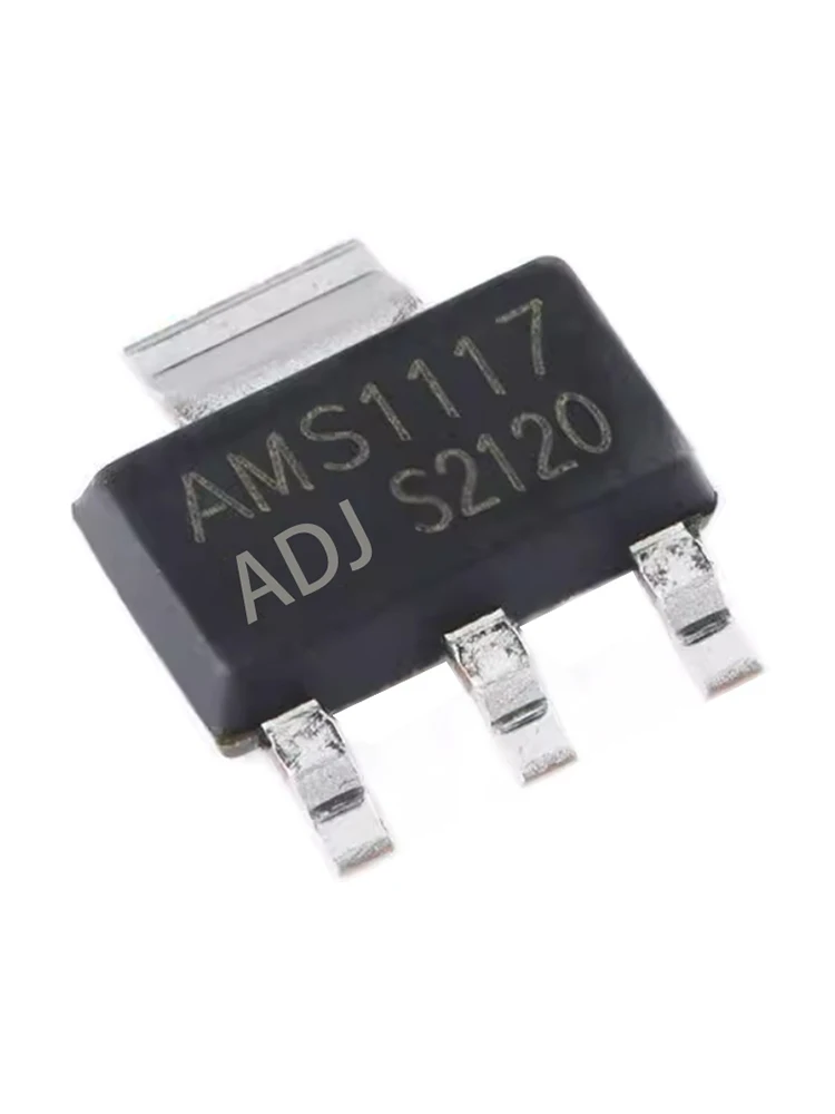 AMS1117-ADJ SOT-223 Encapsulate LDO triode AMS1117 SOT223 1A 12V Lowdropout Voltage Regulator