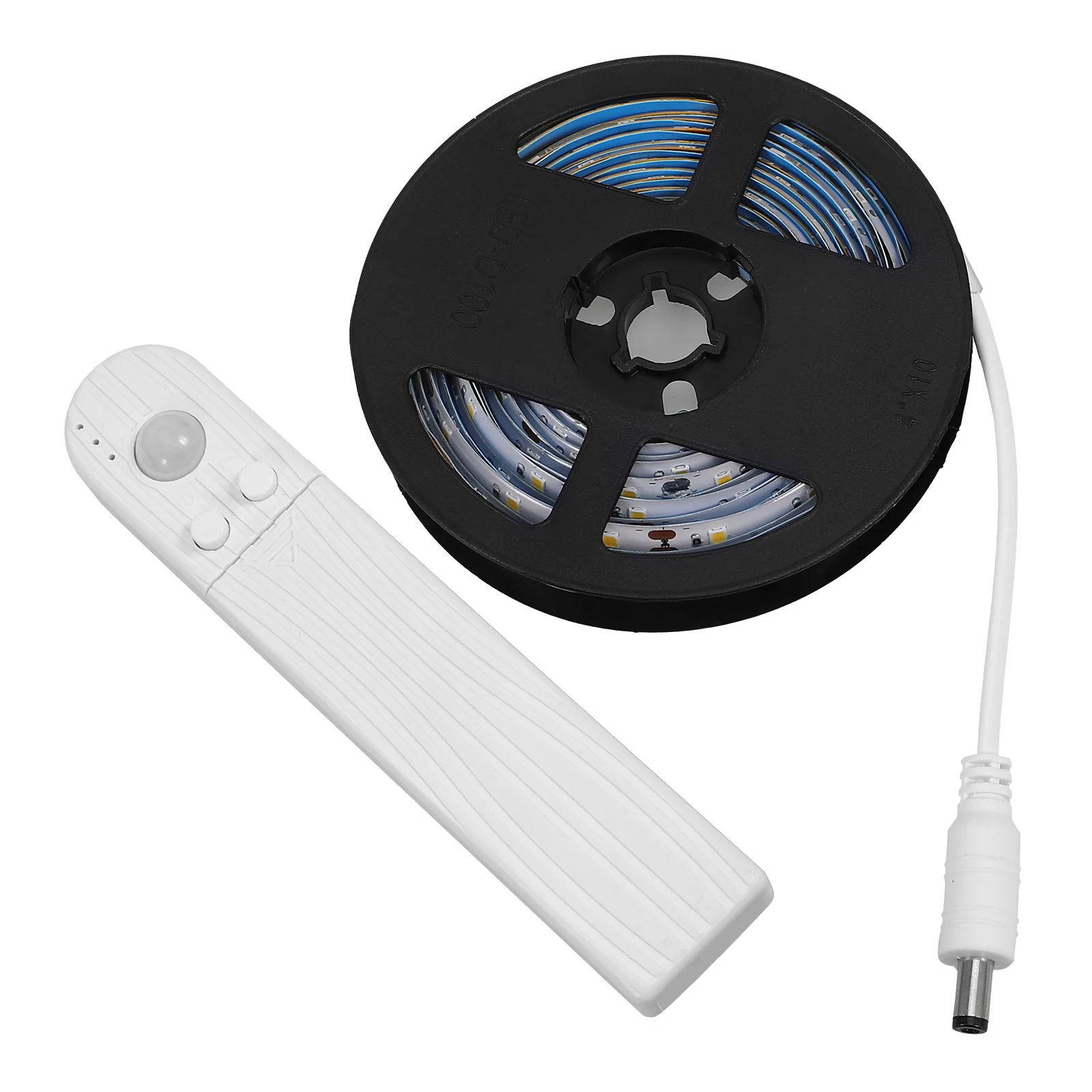 

1Pcs LED Motion Sensor Light Bar 3m Long -Free Warm White Stick-on Night Light for Wardrobe Closet Cabinet Drawer