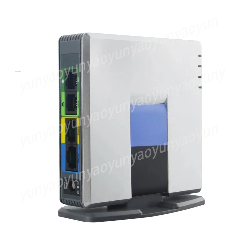 SPA3102 1 LAN 1 FXO 1 FXS Gateway VoIP, Adaptador de Telefonía Compacto para Uso en Oficina y Hogar
