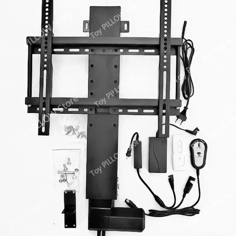 NEW TV lift stand 110-240V AC input 500/700/800mm stroke TV mounts for 40-60 inches TV with remote +controller+mounting parts