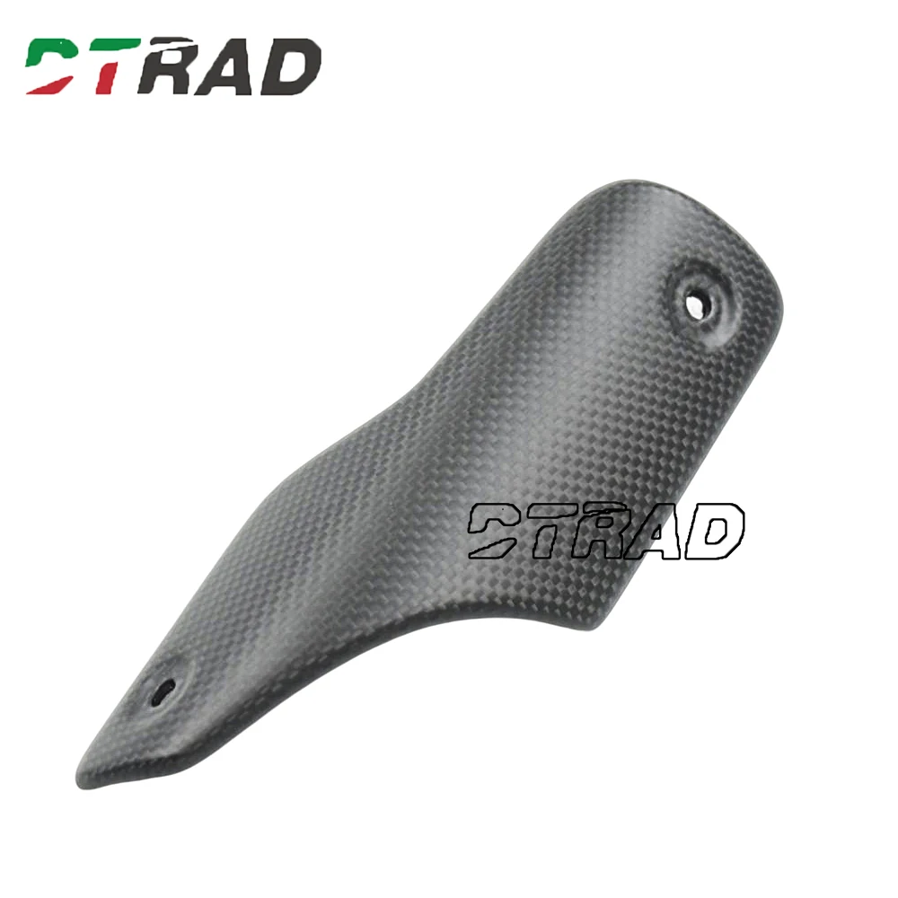 Real 3K CARBON FIBER For DUCATI PANIGALE V4/S STREETFIGHTER V4 2018-2021 Motorcycle accessories (Scorpio specific) exhaust hood