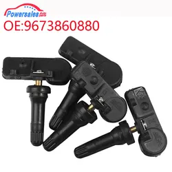 NEW TPMS Sensor Car Tire Pressure Monitor System For Peugeot 3008 5008 Citroen C4 B53 DS4 B75 DS5 B81 433Mhz 9673860880 5430W0