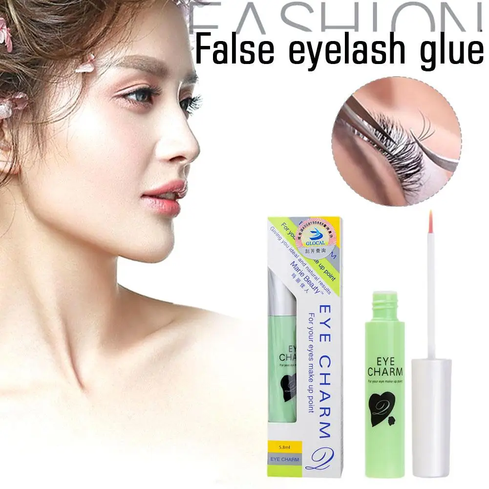 5.8ml False Eyelash Extension Glue Waterproof Fast Long No Tools Dry Primer Lasting Irritation Strong Transparent Eyelash X5E3