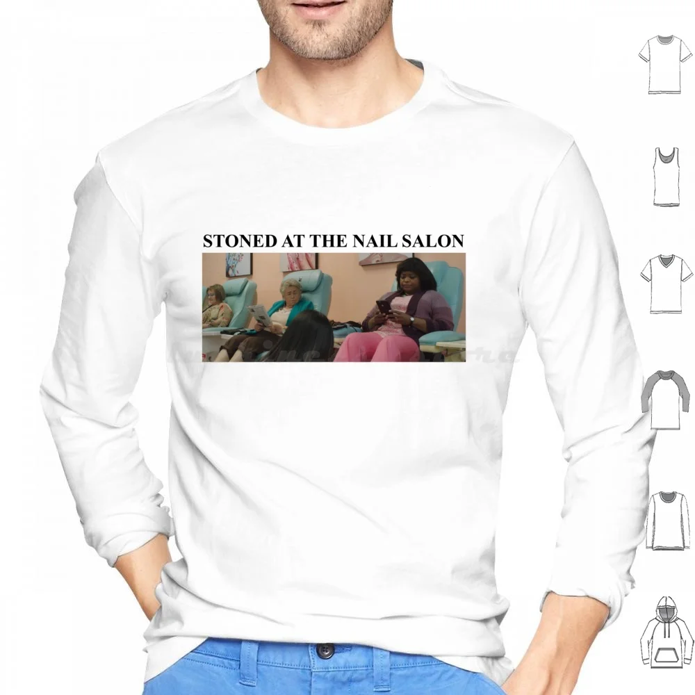 Stoned At The Nail Salon Hoodies Long Sleeve Ma Ma Movie Ma 2019 Octavia Spencer Lorde Solar Power Melodrama Stoned At