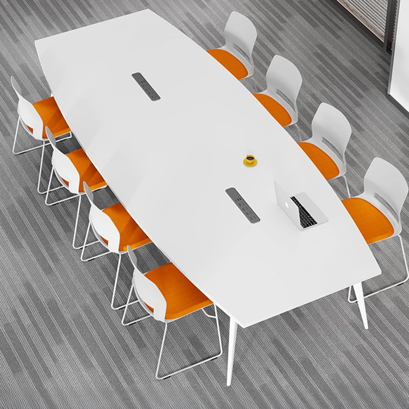 

Mount Stand Meeting Table Executive Writing Height Computer Meeting Table White Bureau Tavolo Riunioni Office Furniture OK50HY