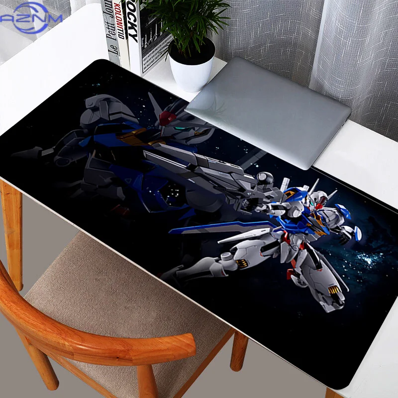 Mechanical Warrior Gundam Aerial Mouse Pad Gamer Large Computer Notebook Pc Mousepad Carpet Gaming Accessories Keyboard Desk Mat