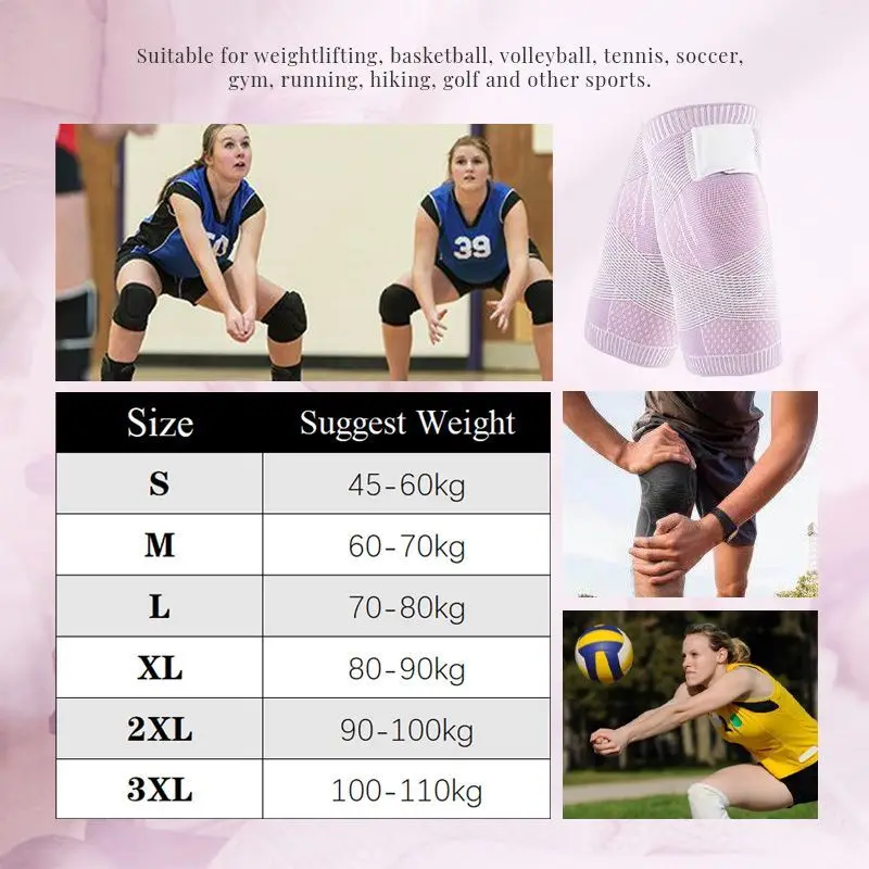 1Pc เข่า FlexWrap Universal กีฬา Breathable Non-Slip เข่า Pads ไนลอน Fitness Protector Meniscus ปลอกรัดสวมแขน