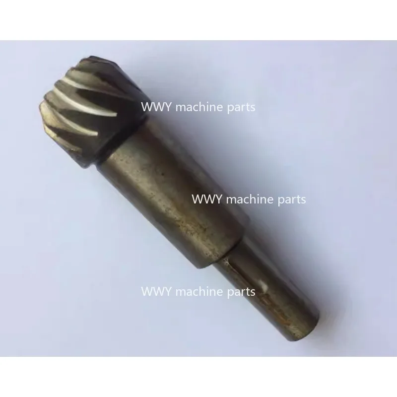 Suitable for Swing Arm Vertical Turret Milling Machine Milling Head Accessories B3+4+9 Feed Worm Shaft Umbrella Gear Shaft