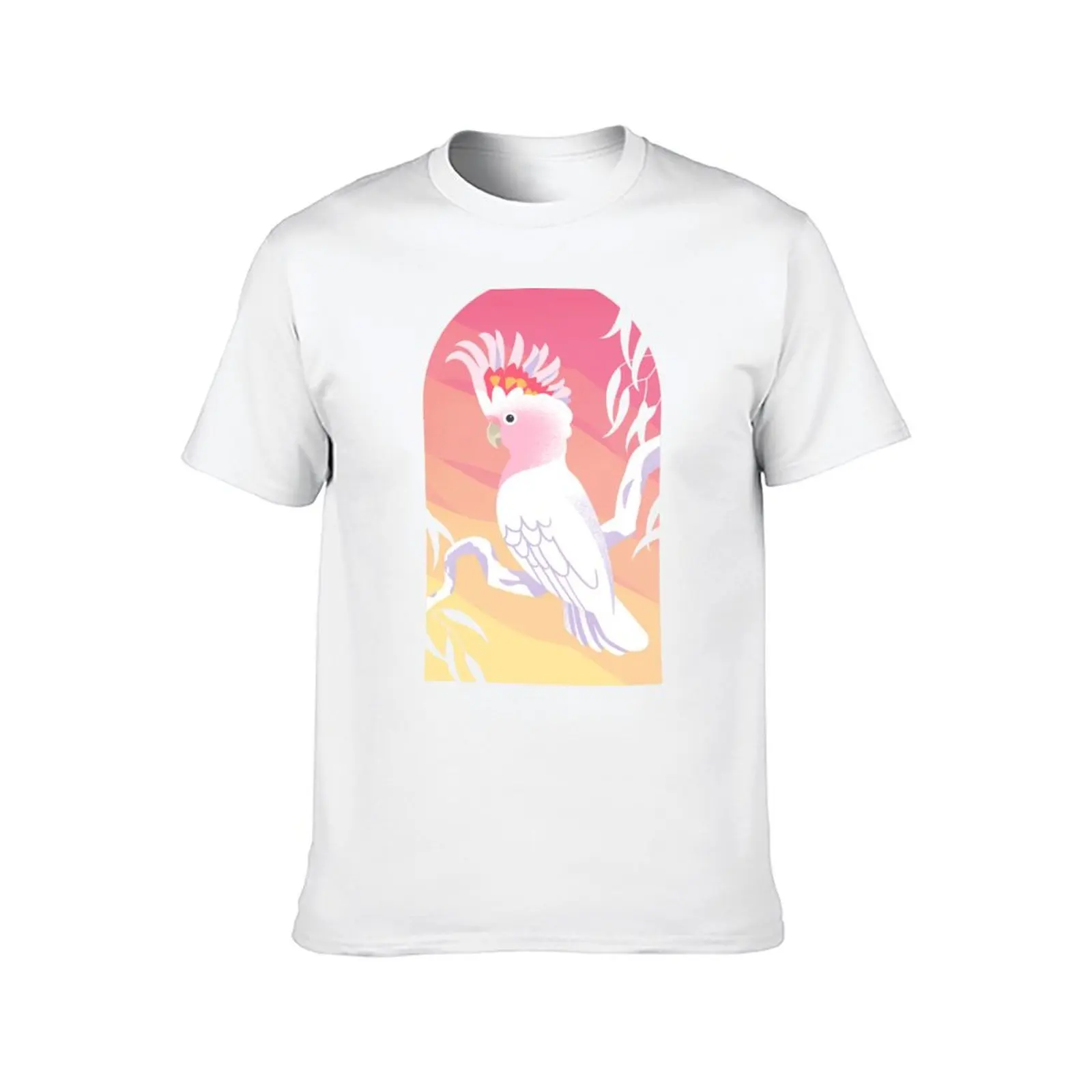 Major Mitchell Cockatoo T-Shirt Clothing boys animal print aesthetic clothes fitted t shirts for men