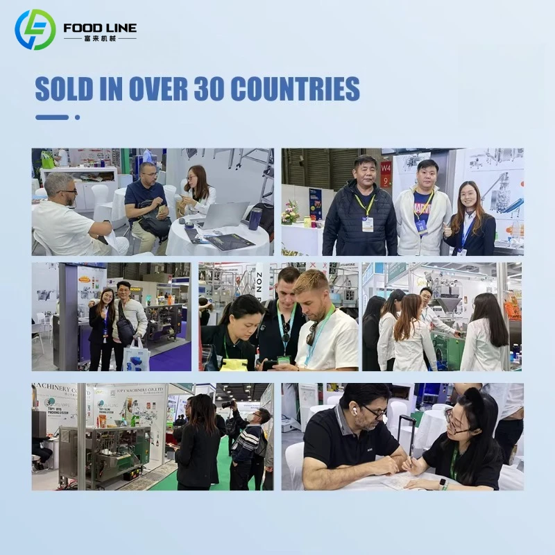 Automatic Granule Filling Packaging Machine For Lentils Rice Grains Weigh Bagging Equipment
