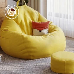 Wuli House ขี้เกียจโซฟา Bean BAG Tatami สามารถ Sleep สามารถ Recliner เก้าอี้ห้องนอนขนาดเล็กระเบียงที่นั่งพักผ่อนเก้าอี้ที่นั่งเดี่ยวบล็อกใหม่