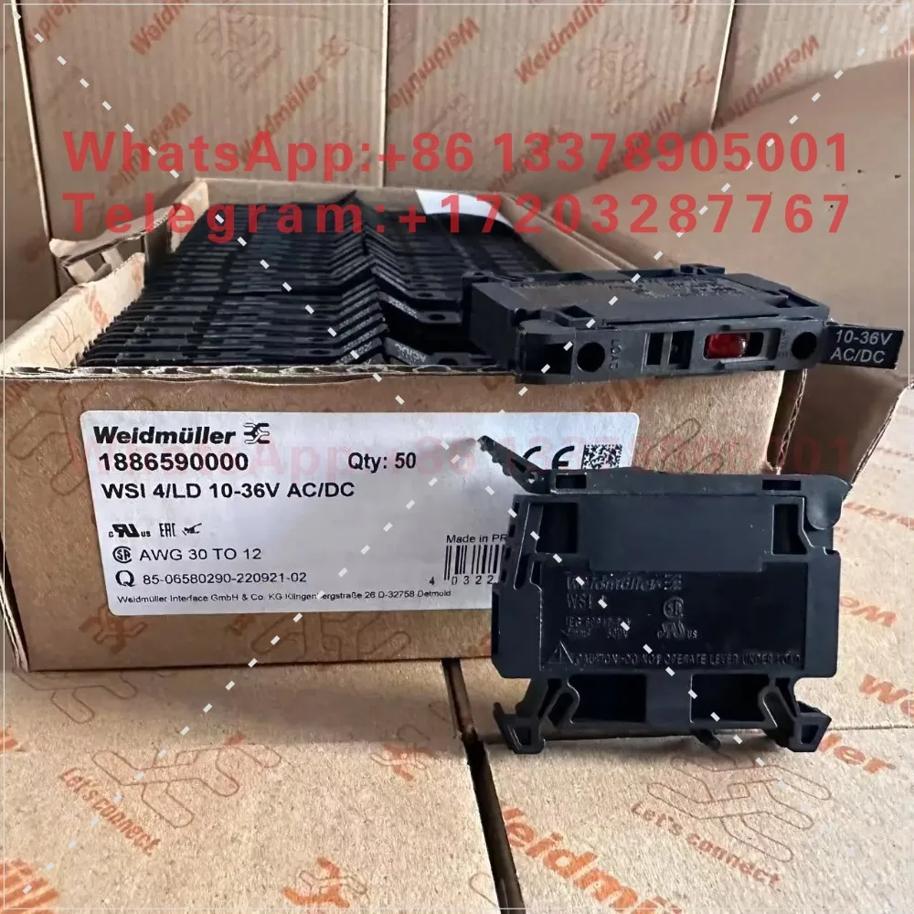 Fuse terminal WSI 4/LD 10-36V AC/DC fuse terminal 1886590000