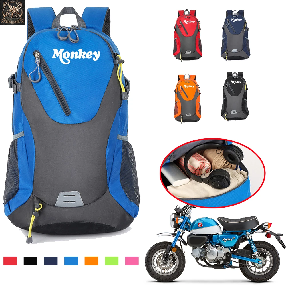 Mochila De Viaje de gran capacidad para hombres y mujeres, piezas de bolsa de montañismo, deportes al aire libre, Honda Monkey Z 125 50 Z125, nuevo