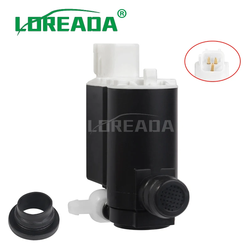 98510-2L100 98510-2C100 98510-25100 98510-1F100 Windshield Washer Pump w/Grommet Fits For KIA Sedona Sportage For Hyundai Accent