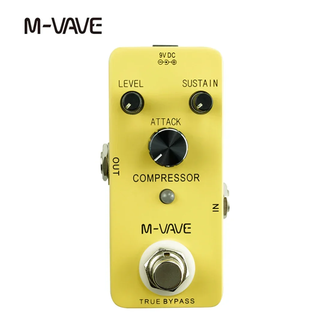 

M-VAVE COMPRESSOR Electric Guitar Effect Pedal Classic Compressor Effects Compression True Bypass Pedal Guitar Accessories