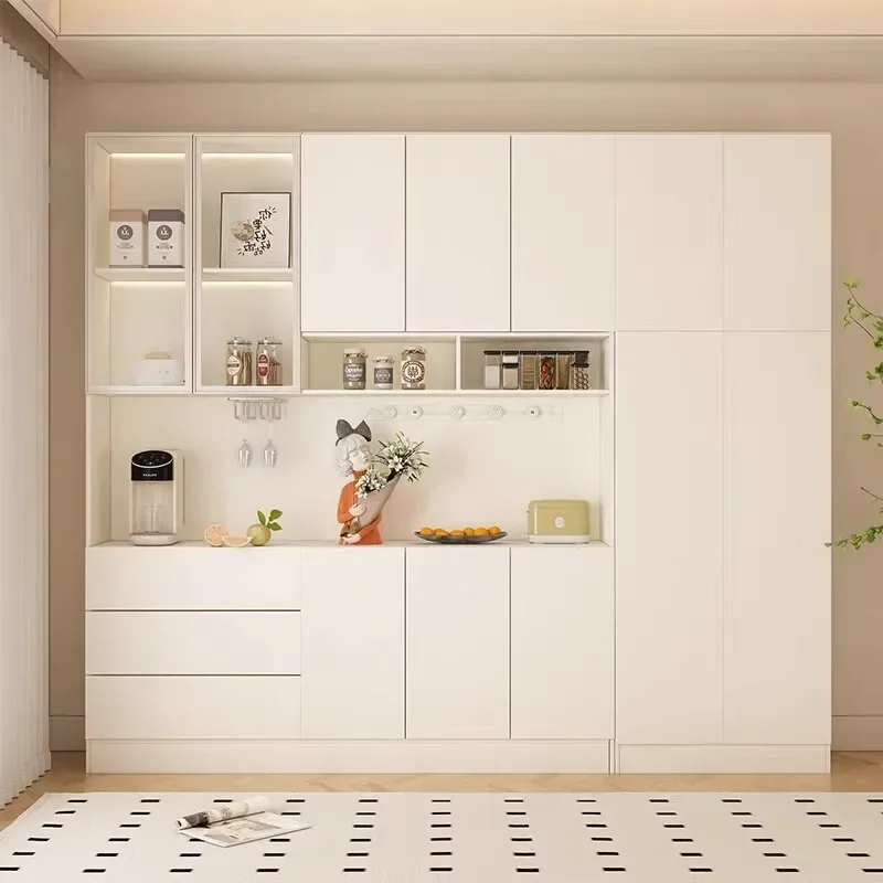 Modern Aluminum Locker Living Room Aviation Honeycomb Alloy Against Wall Storage