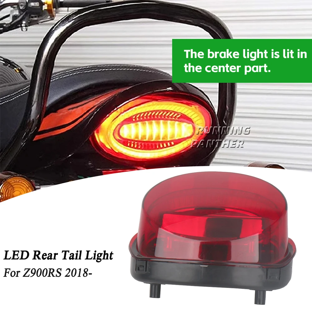 

Z900RS Taillight Plug and Play Motorcycle LED Rear Warning Brake Light Waterproof Tail Light For KAWASAKI Z900 RS Z 900 RS 2018-