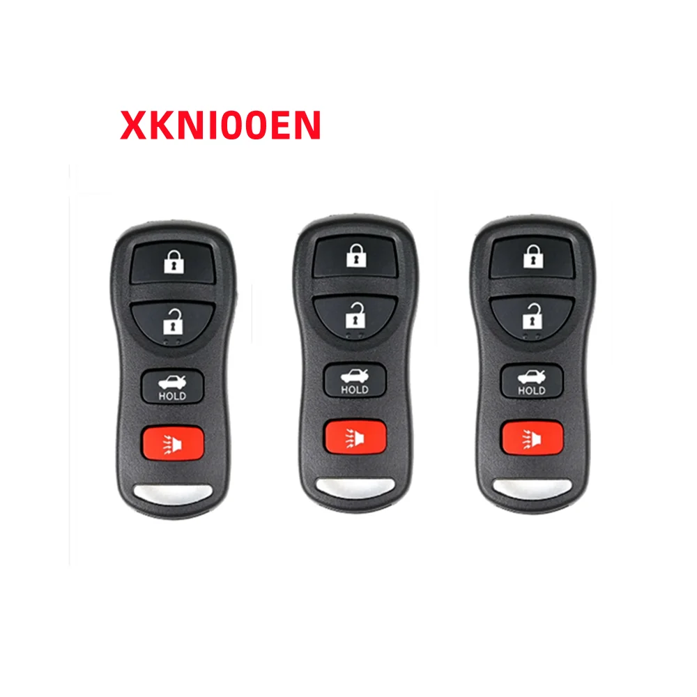 Xhorse XKNI00EN wire remote control VVDI XKNI00EN no transpponder chip for Nissan 4 button VVDI Mini Key Tool 5pcs /lot