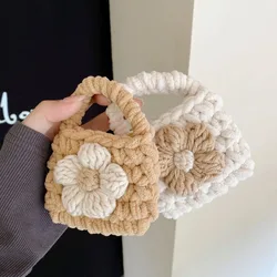 Knitted Flower Plush Earphone Case For Samsung Galaxy Buds Plus Buds2 Soft Case for Buds 2 Pro Live Headset Bag Protective Cover
