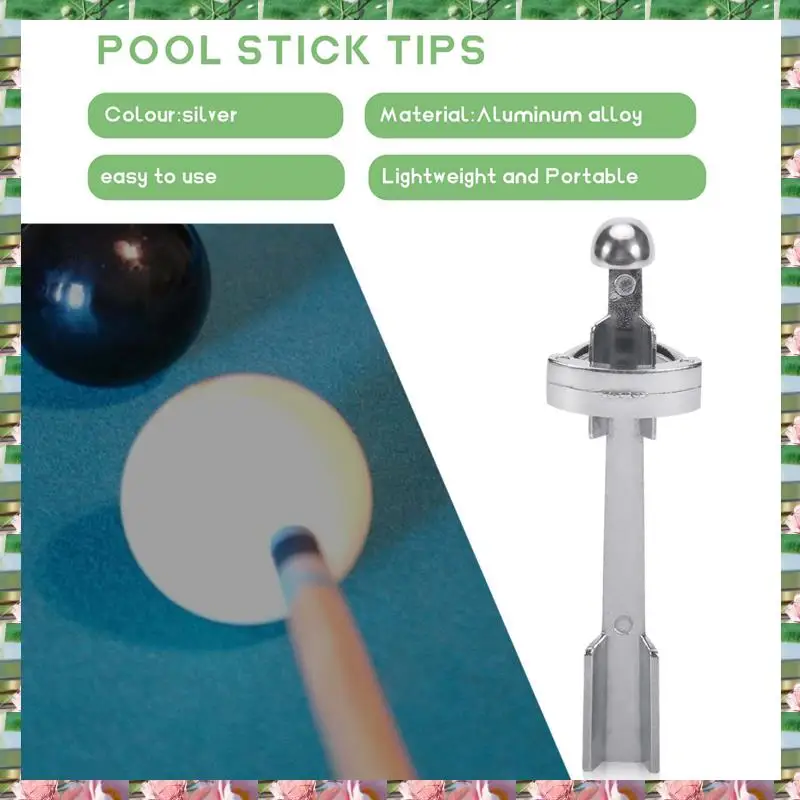 

Спортивный зажим для бильярдного кия, 3 шт., зажим для наконечника кия из сплава, ремонтный комплект наконечников кия для бильярдного стола, аксессуары для наконечников кия, бильярдный