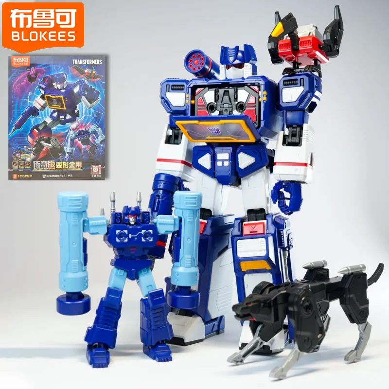 

В наличии оригинальная фигурка Blokees Transformers Sounowave Legendary Edition Soundwave, игрушка в сборе, модель, комплект, подарок для детей