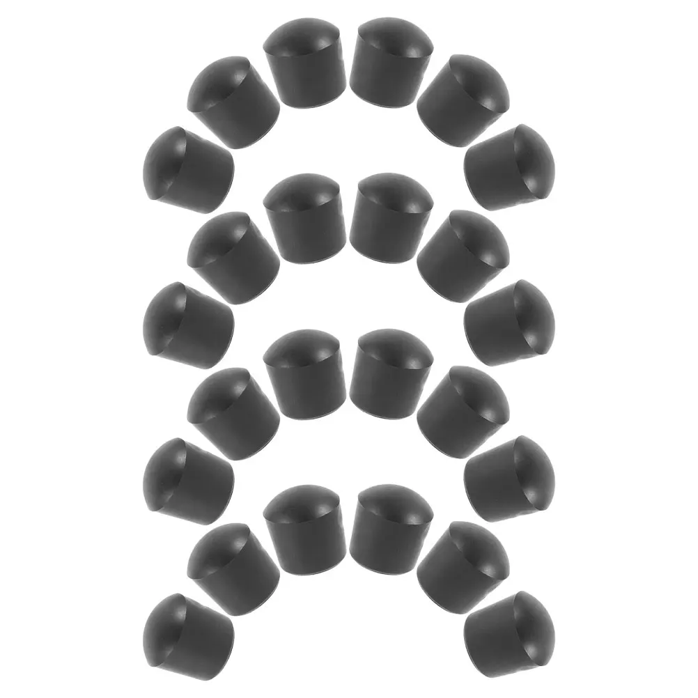 

24Pcs Foosball Table End Caps Replacement Wear Resistant Easy Installation PVC Material Safety End Caps Foosball Machine Plug