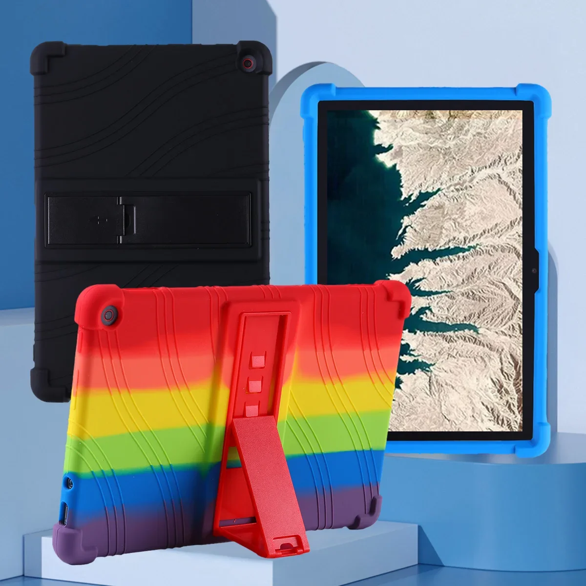 Case For Lenovo 10e Chromebook Tablet Safe Shockproof Silicone Stand Cover