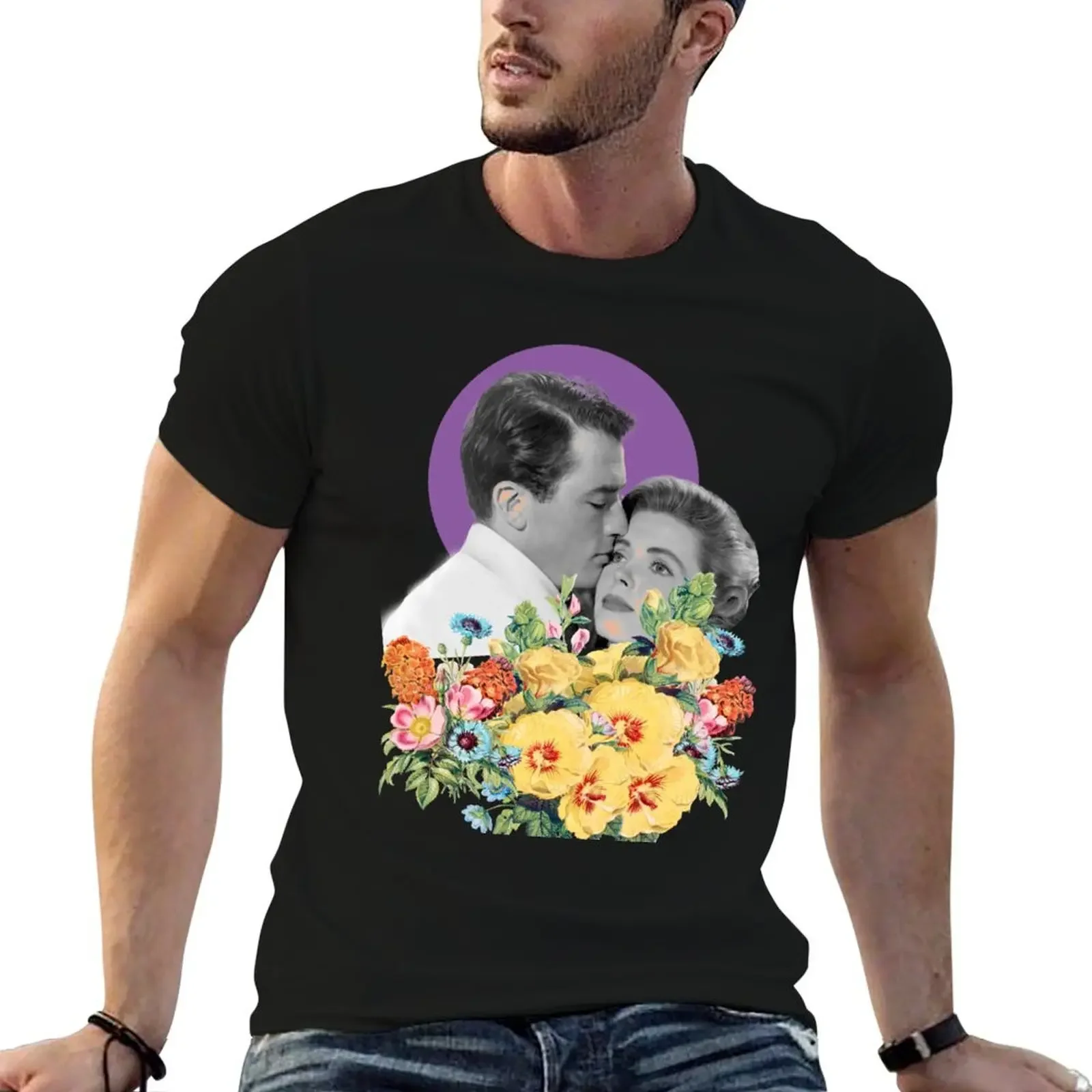 Gentleman's agreement with Gregory Peck and Dorothy McGuire T-Shirt vintage korean fashion baggy shirts plain t shirts men