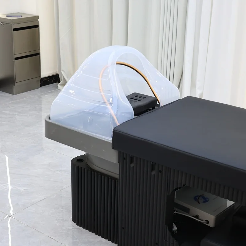 Hot Sale Professional Thai Shampoo Bed Professional Head Therapy Steam Bowl Salon Furniture Barber Shop Hair Salon Shampoo Bed