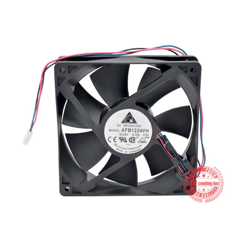 JFG For DELTA AFB1224VH 12cm 24V 0.35A 12025 Frequency converter cooling fan