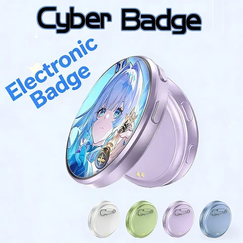 Электронный бейдж e-BADGE 1,7 дюйма - компактный и удобный — фото товара