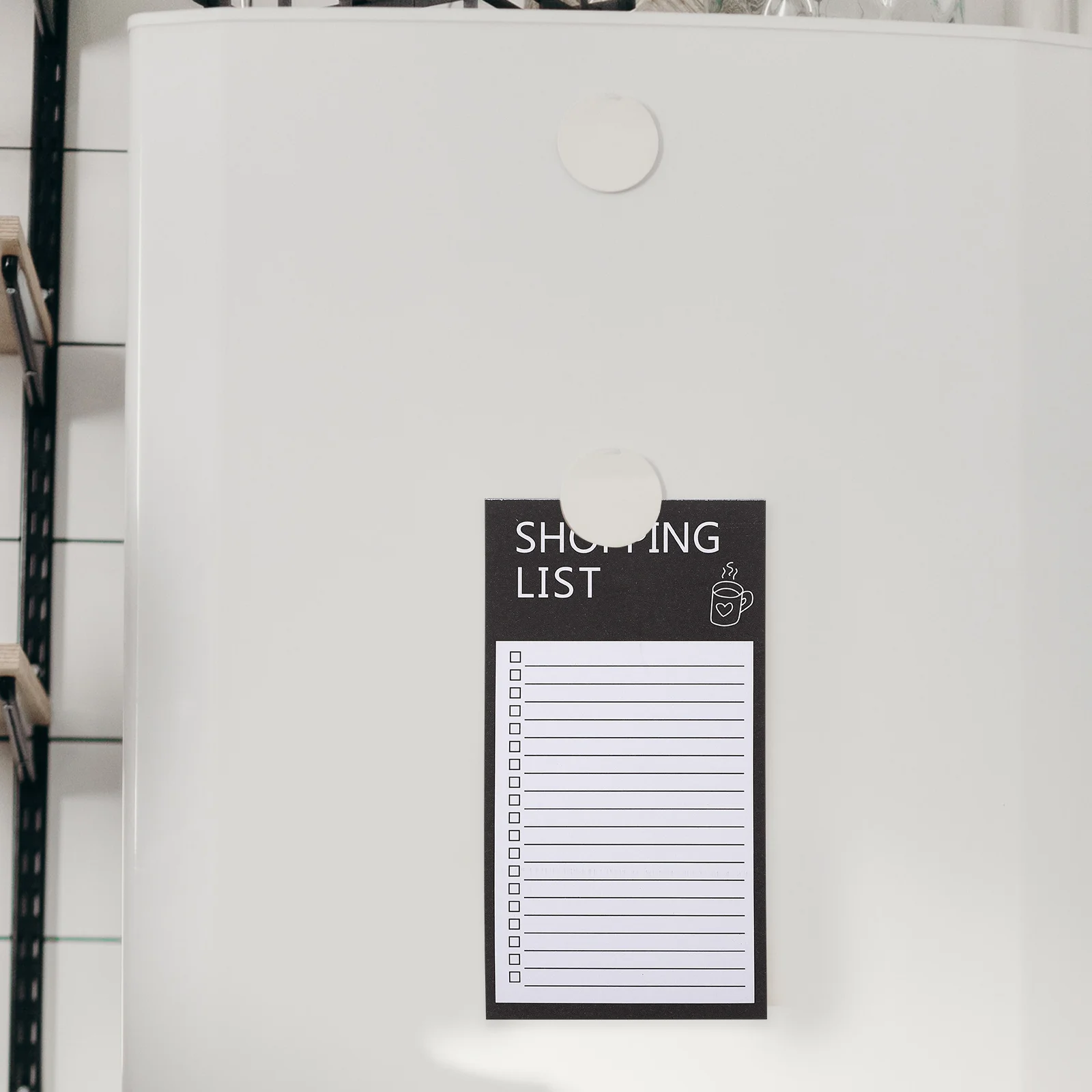 

2 Books Magnetic Grocery List Pad Shopping Items Planner Notebook Daily Planner Tear Off Sheets Safe Superior Paper Practical