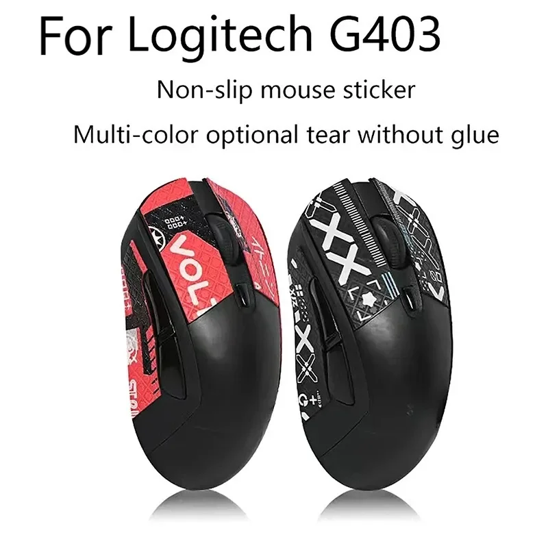 For Logitech G403/G603/G703 Gaming Sweat‑Proof Grip Tape – Ultra‑Thin Anti‑Slip Mouse Film With Cleaning Cotton Bonus