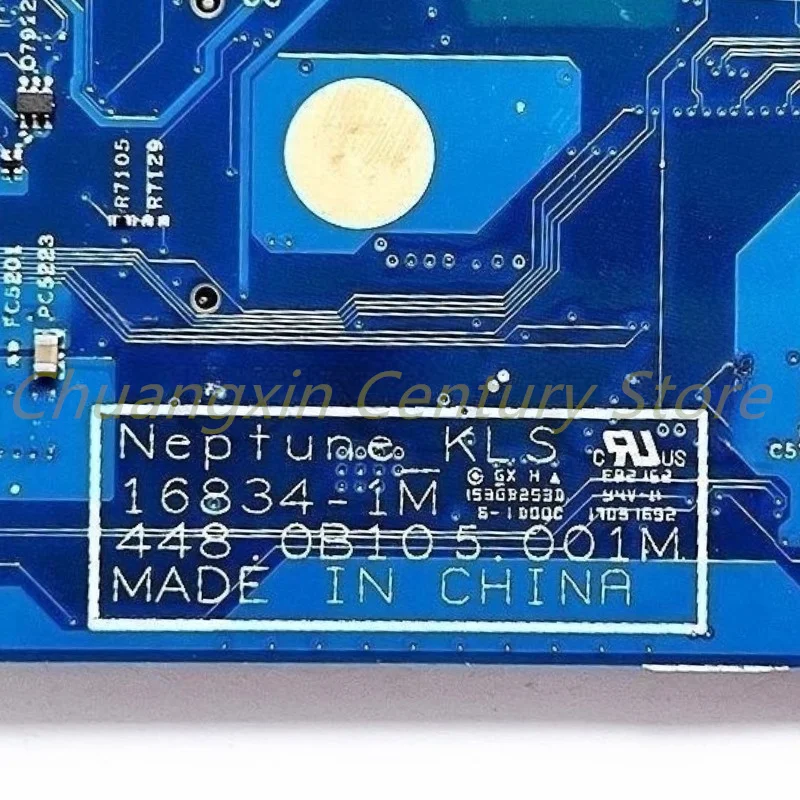 Suitable for ACER VN7-793G VN7-793  Laptop motherboard 16834-1M with I7-7700HQ CPU GTX1050TI GTX1060 GPU 100% Tested Full