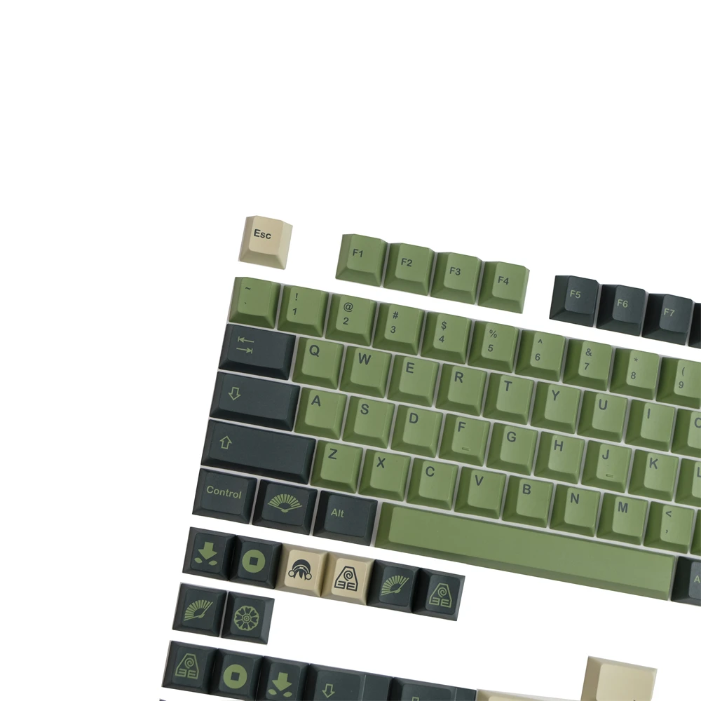 GMK Terra clavier Keycaps PBT colorant-Sublimation clavier mécanique de jeu Cherry Keycap pour MX Gateron Cherry Kailh Switche