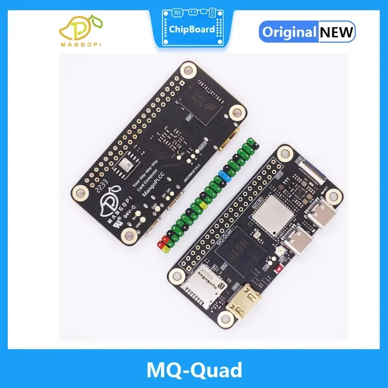 MangoPi MQ-Quad MCore H616 Modul 1GB DRAM 4xA53 Hingga 1.5GHz