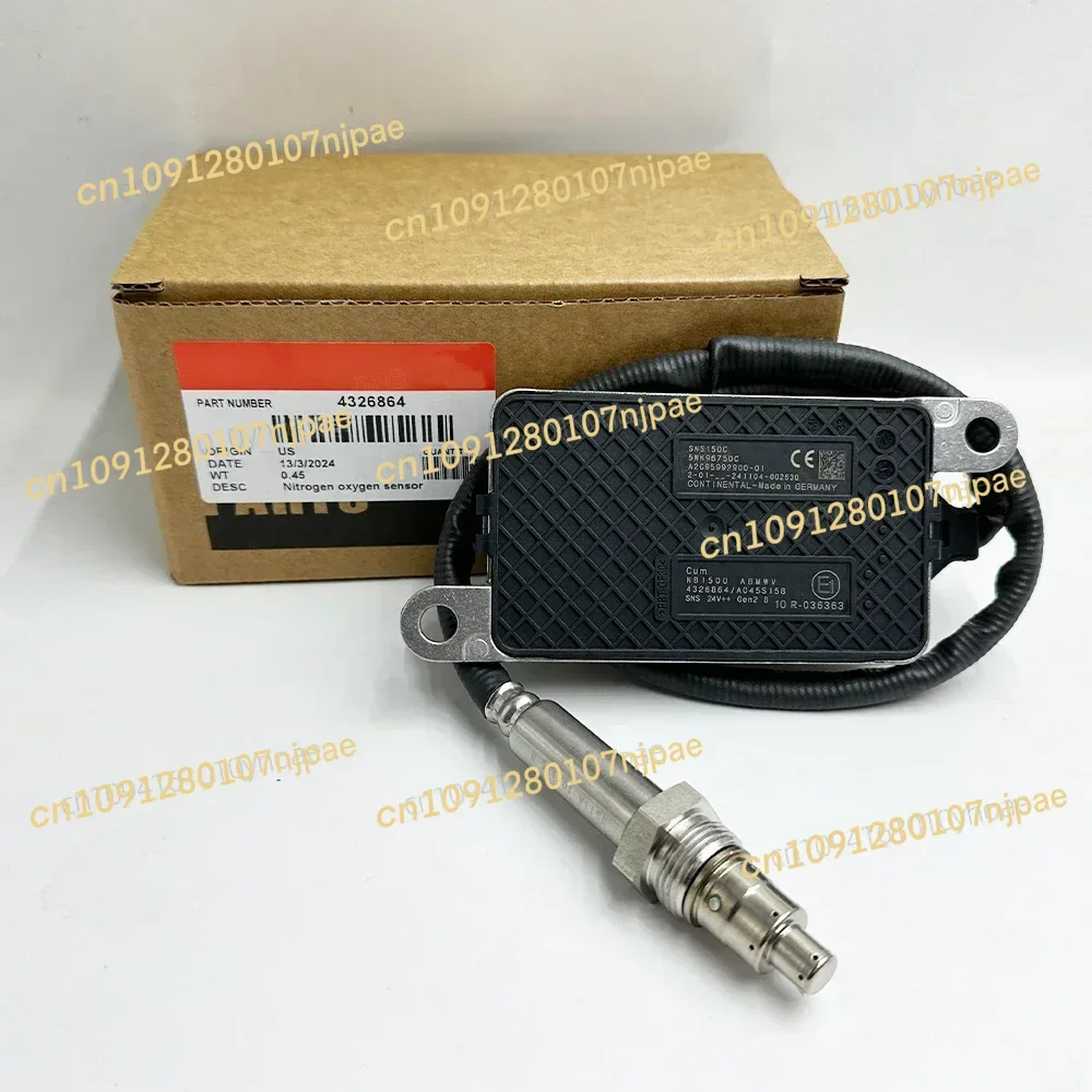Avec OEM 4326864 c-ummins box 4326472 5WK96750C A2C95992900, fabriqué aux états-unis pour sonde NGK capteur Nox d'oxyde d'azote pour Cummins 24V