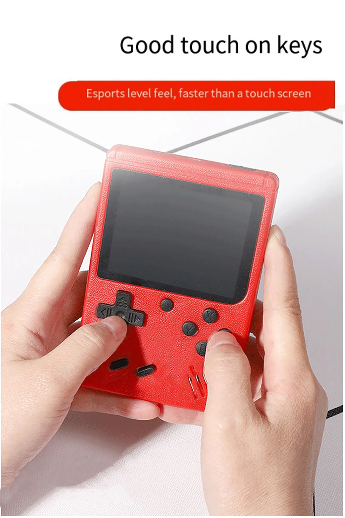 400 In 1 MINI Games Handheld Game Players Portable Retro Video Console Boy 8 Bit 3.0 Inch Color LCD Screen Games