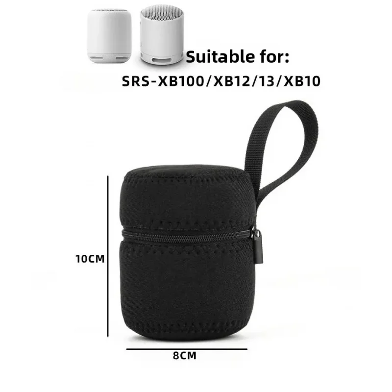 WYORESY para SONY SRS-XB100 XB12 XB13 XB10, Bolsa de Almacenamiento de Neopreno para Altavoz, Funda Protectora Impermeable, a Prueba de Golpes y Polvo