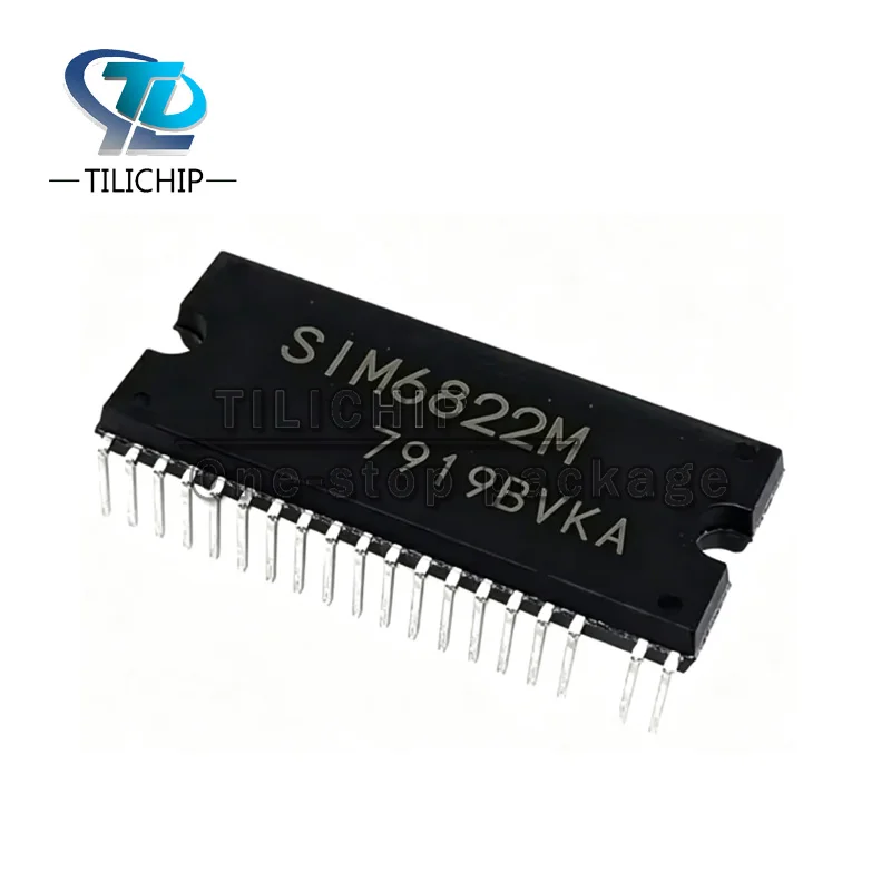 3PCS Brand New SIM6822M DIP-40 13.5V ~ 16.5V 5A IGBT power module Three-phase brushless DC motor driver IC