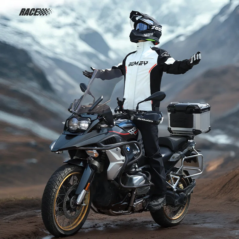 Motorcycle Raincoat for Men, Take Away Rider, Electric Bicycle for Adults, Split Type Full Body Rainstorm Prevention Suit