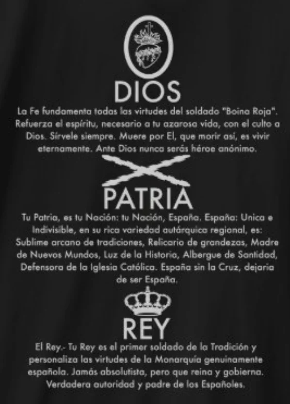 God, Homeland and King. Spanish Cross of Burgundy T Shirt. Short Sleeve Casual T-shirts Loose Top Size