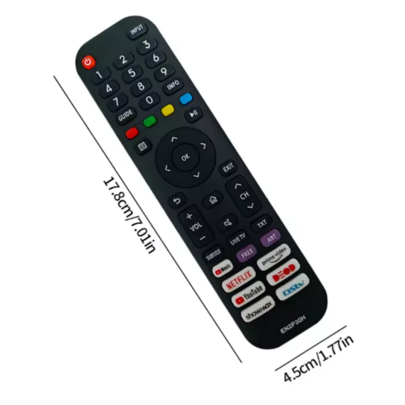 

New Replacement EN2P30H for Hisense TV Remote Control 50A7500F 65A7300F EN2G30H Remote Controller
