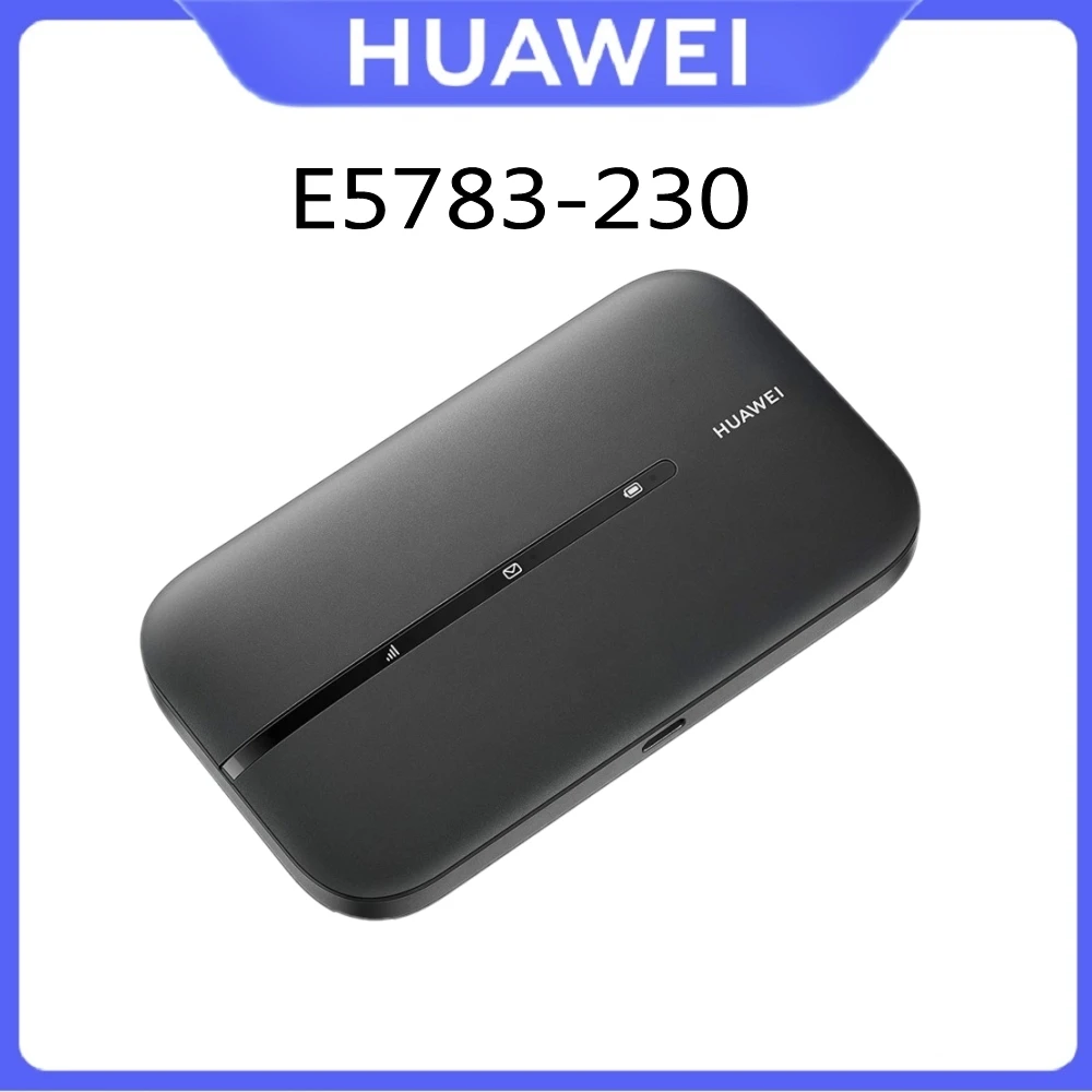 

Huawei e5783 E5783B-230 Travel WiFi Hotspot Superfast 4G 300Mbps Black Wireless Router